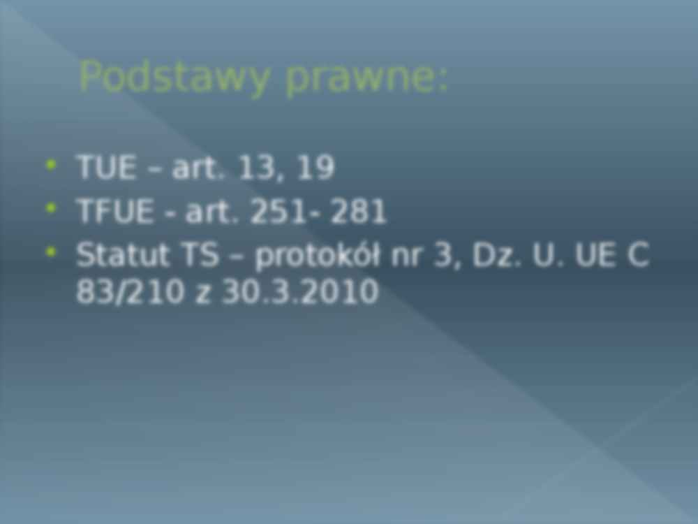 Trybunał Sprawiedliwości-prezentacja - strona 3