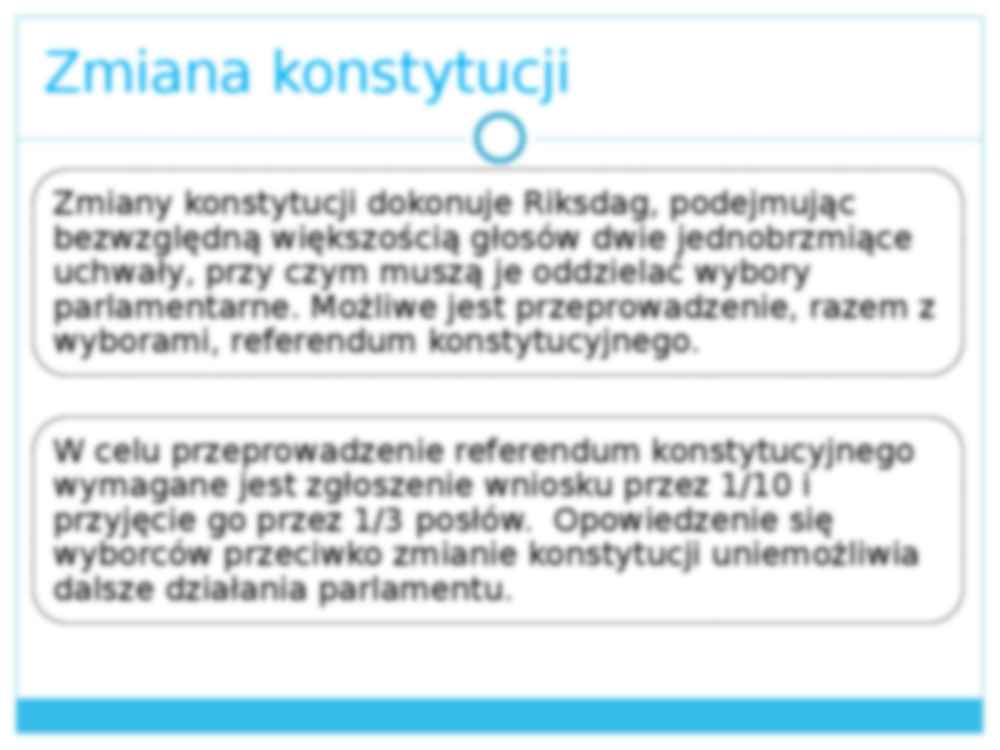 System polityczny Królestwa Szwecji-prezentacja - strona 3