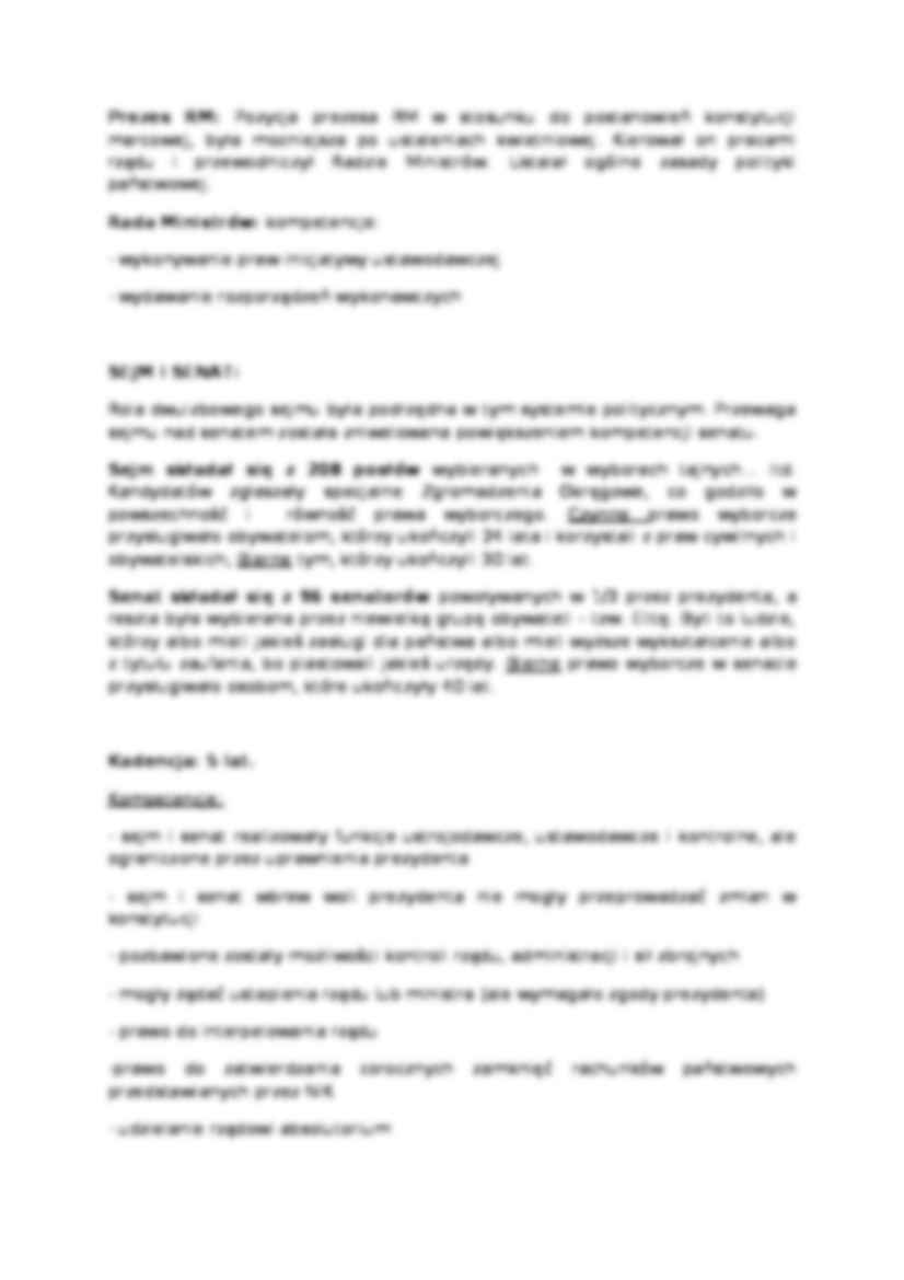 Konstytucja kwietniowa-opracowanie - strona 3