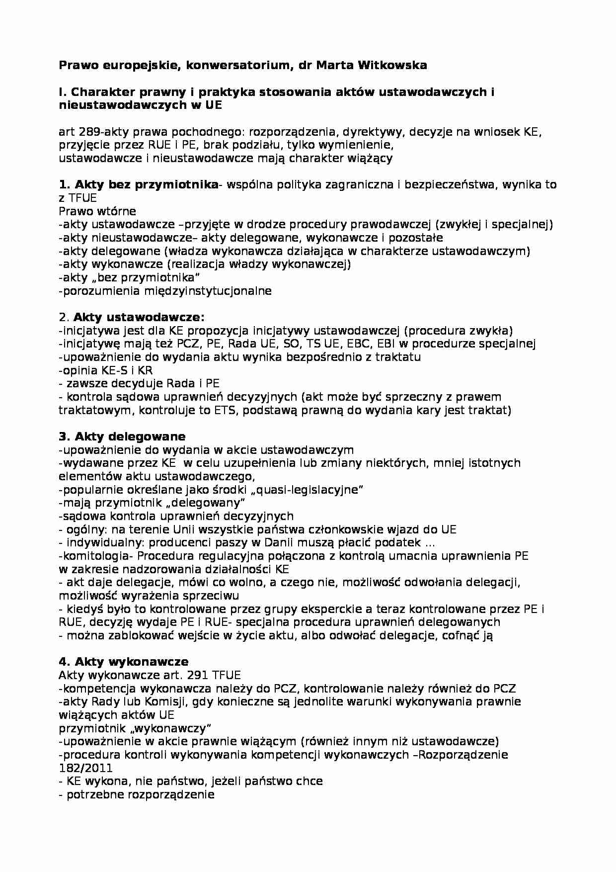 Prawo europejskie-konwersatorium - strona 1