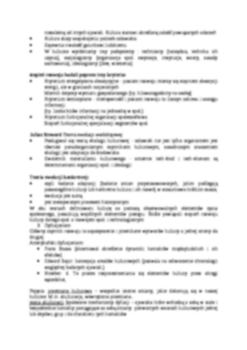 Teorie rozwoju Kultury-opracowanie - strona 2