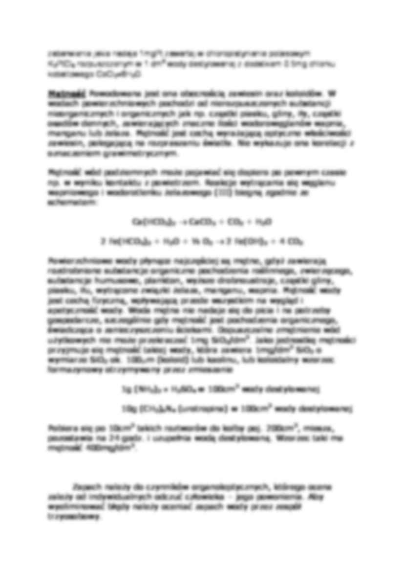 Analiza jakościowa wody-opracowanie - strona 2