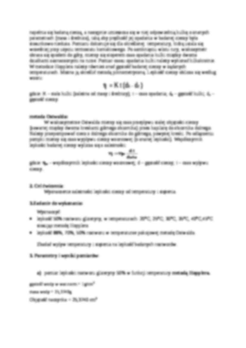 Lepkość cieczy-opracowanie - strona 2