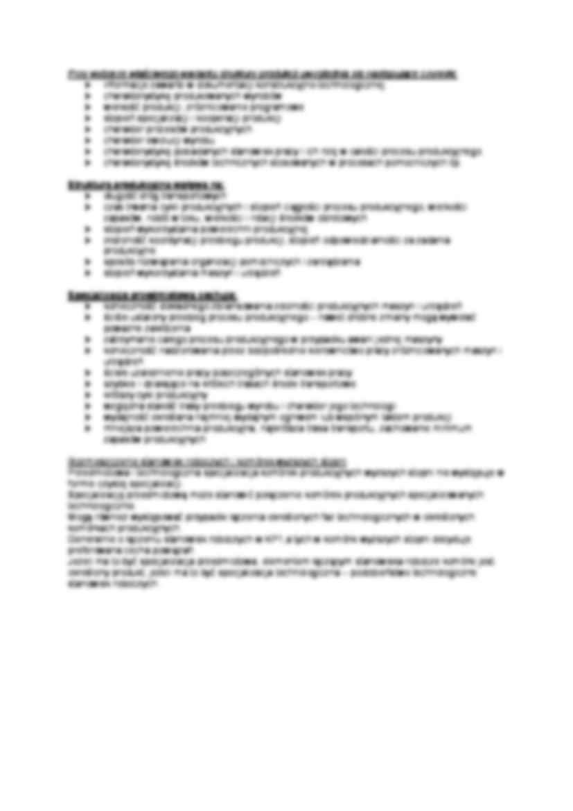 Specjalizacja w przygotowaniu komórek produkcyjnych - wykład - strona 2