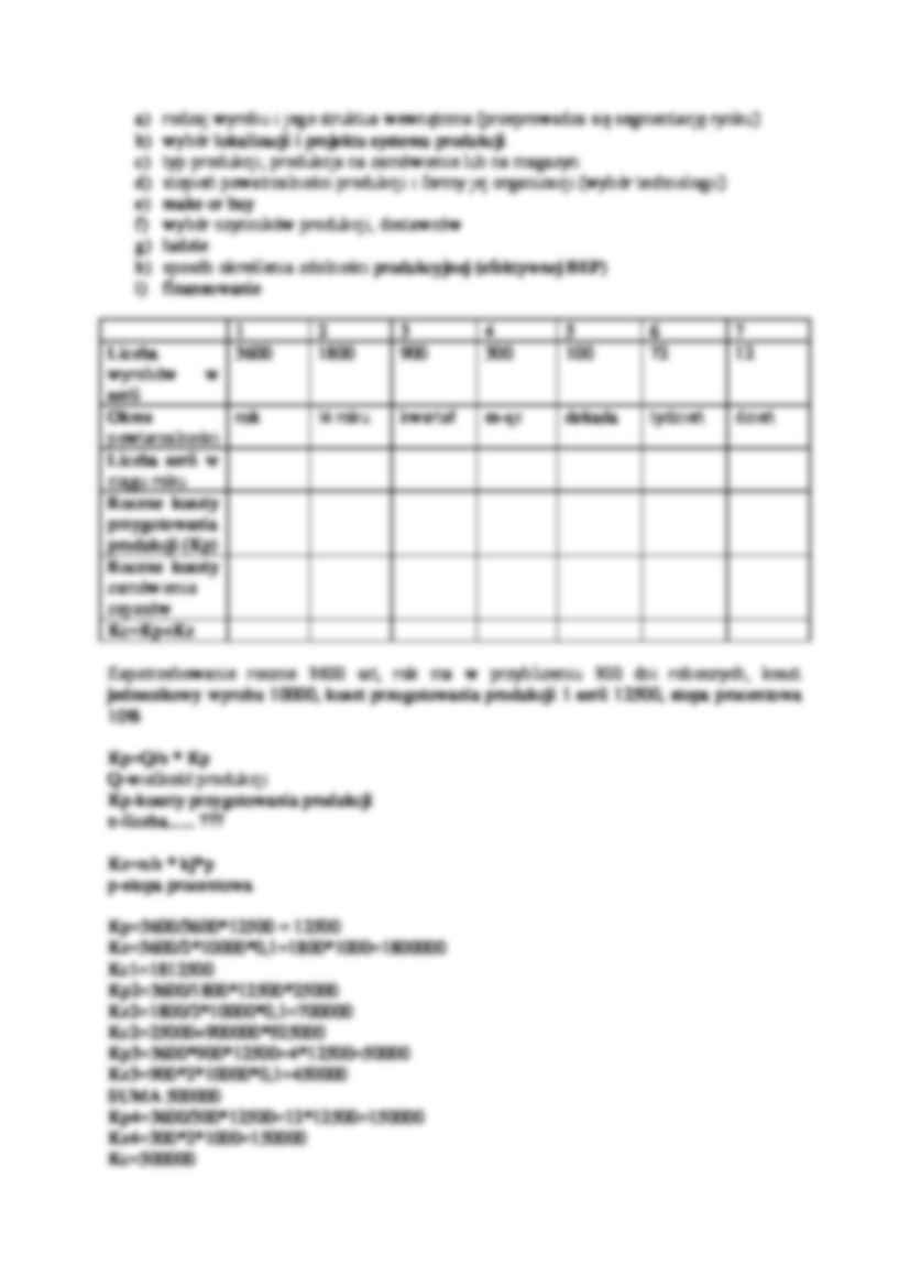 Otoczenie i system produkcyjny-opracowanie - strona 2