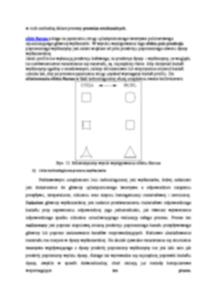 Przebieg procesu wytłaczania i jego charakterystyki-opracowanie - strona 3