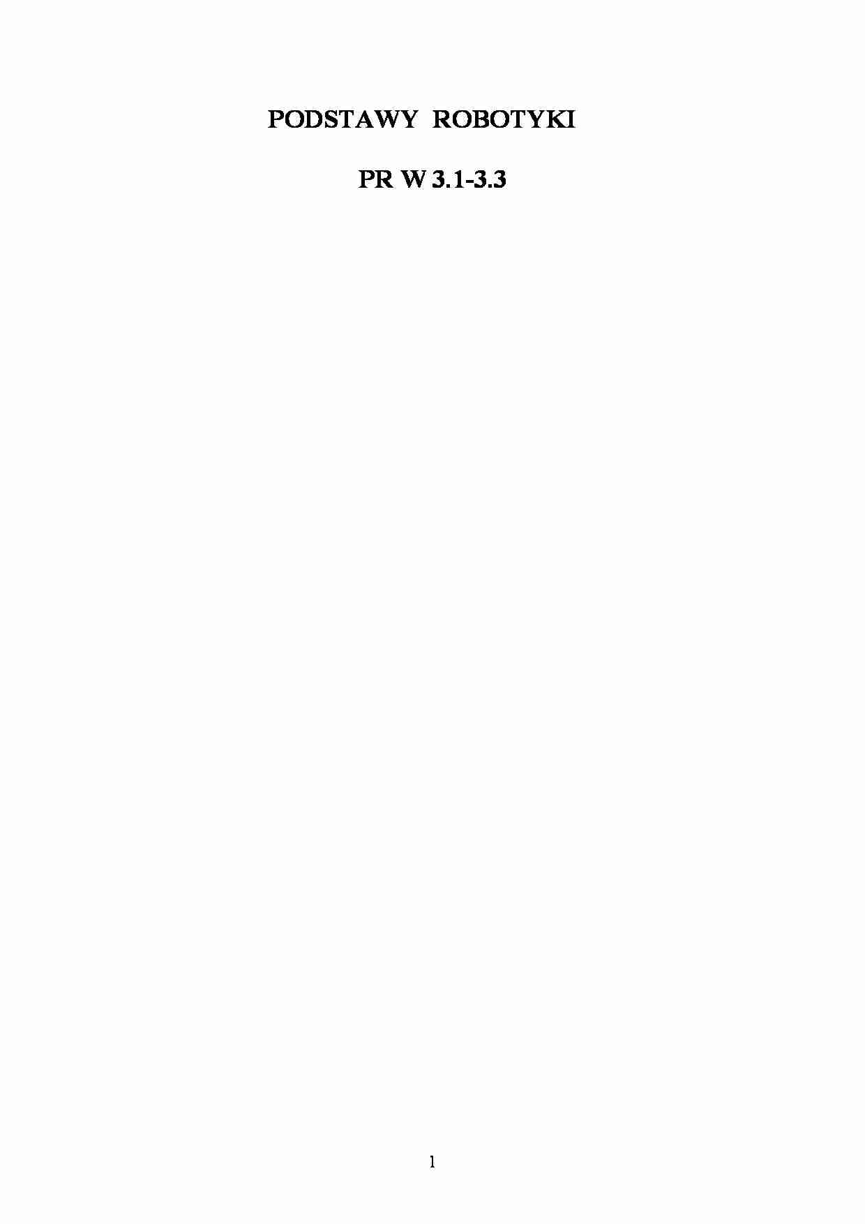 Budowa robotów przemysłowych-opracowanie - strona 1