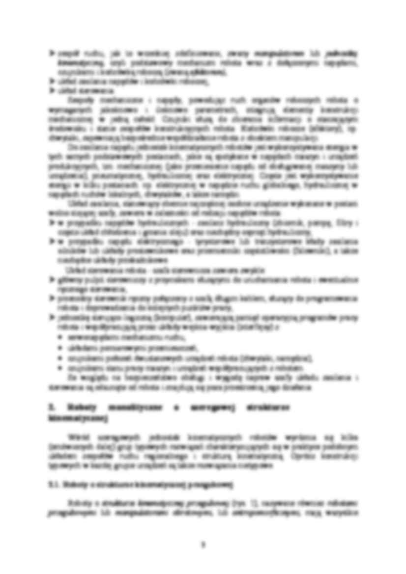Budowa robotów przemysłowych-opracowanie - strona 3