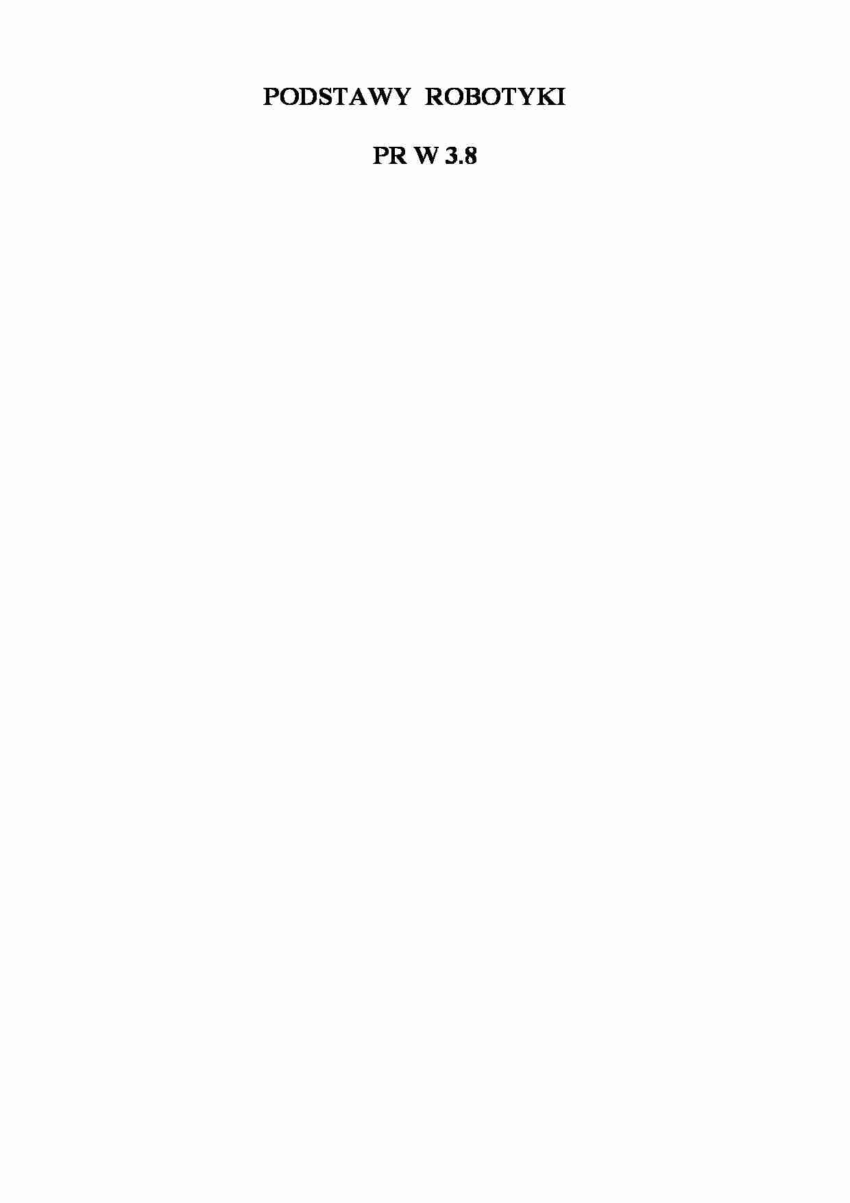 Konstrukcja mechaniczna manipulatora-opracowanie - strona 1