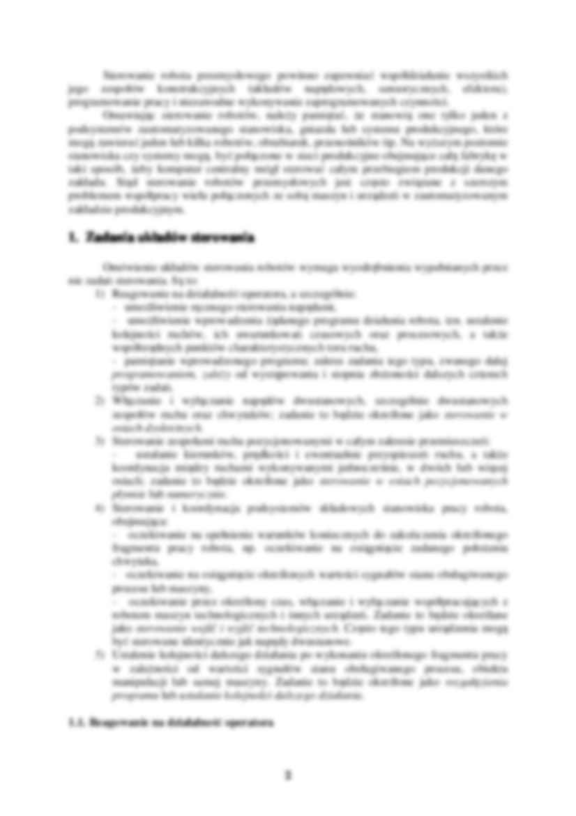 Sterowanie robotów przemysłowych-opracowanie - strona 2