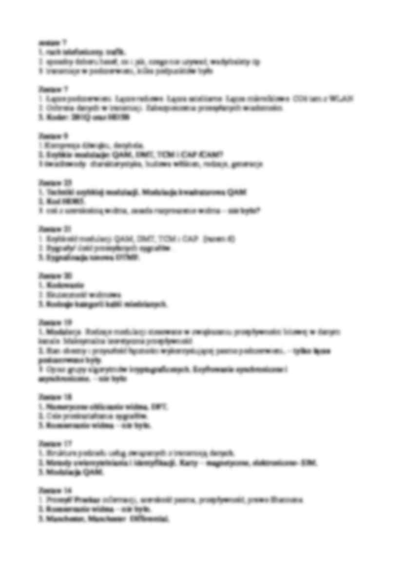 Podstawy transmicji danych-pytania egzaminacyjne - strona 2