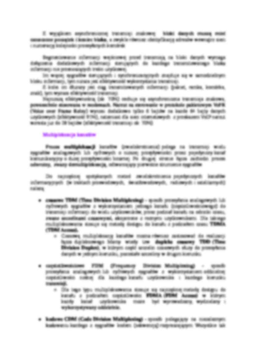 Łącze komunikacyjne-opracowanie - strona 2