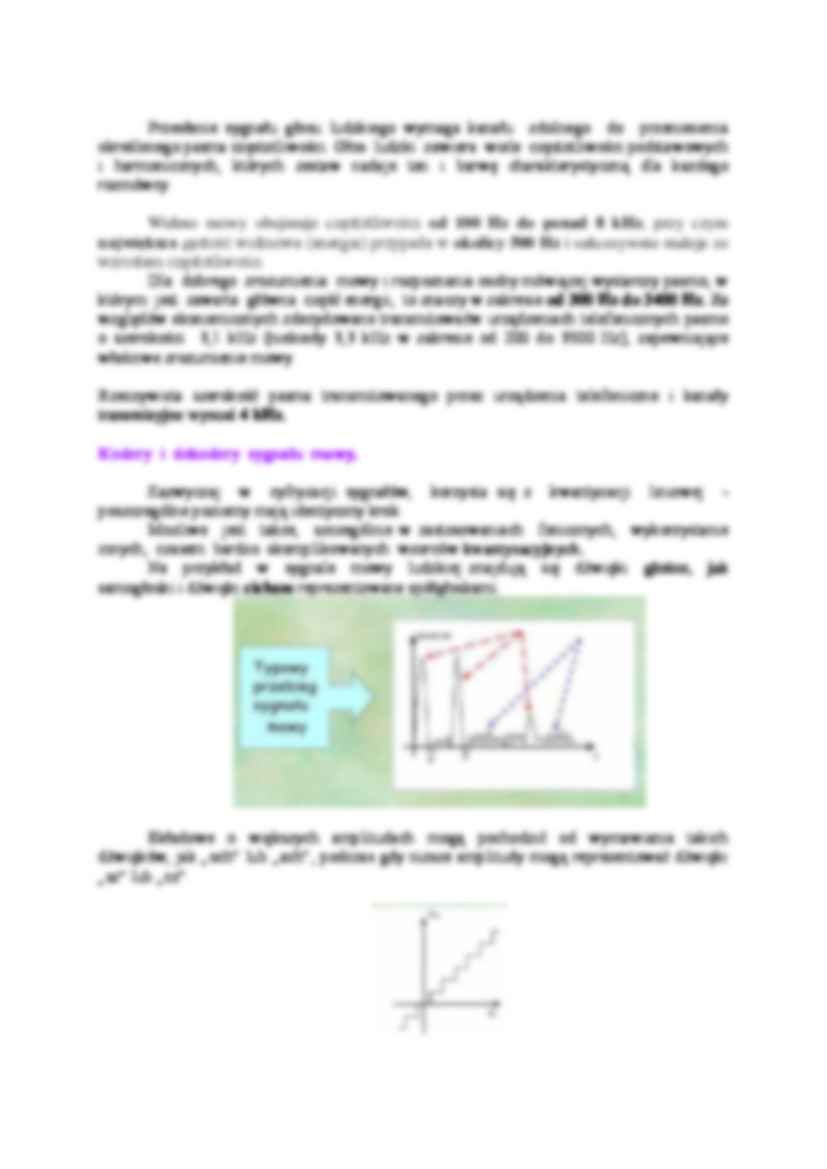 Przetwarzanie sygnałów mowy-opracowanie - strona 2