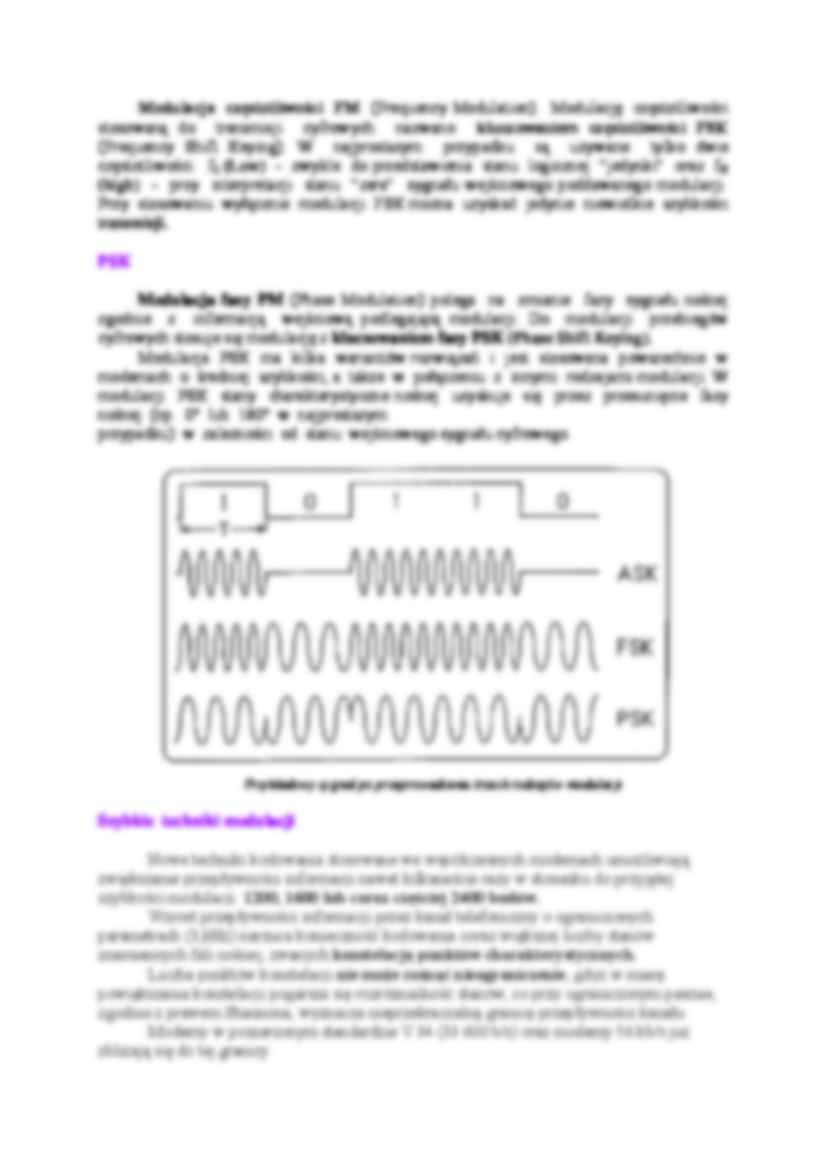 Technika  modulacji-opracowanie - strona 2