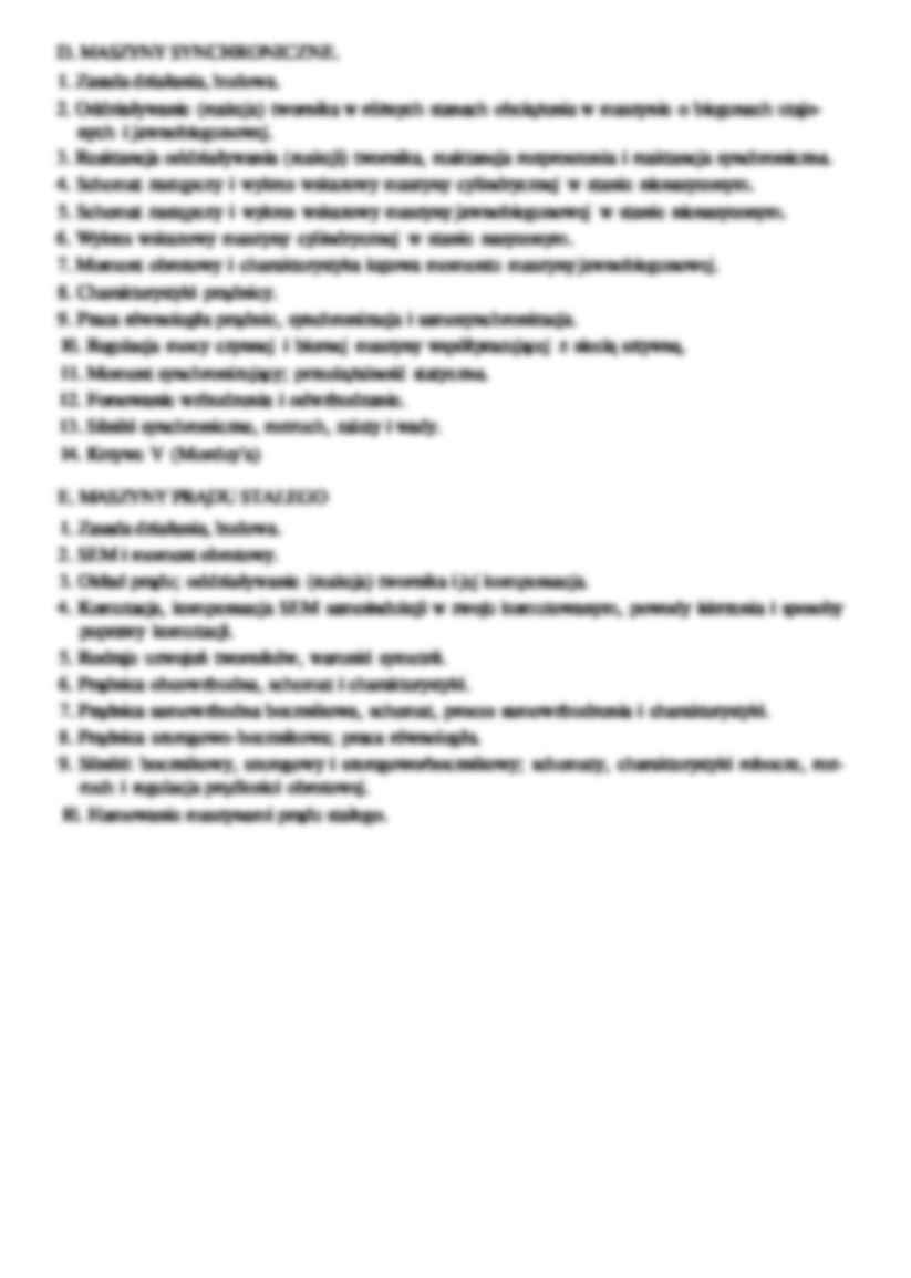 Maszyny Elektryczne-zagadnienia - strona 2