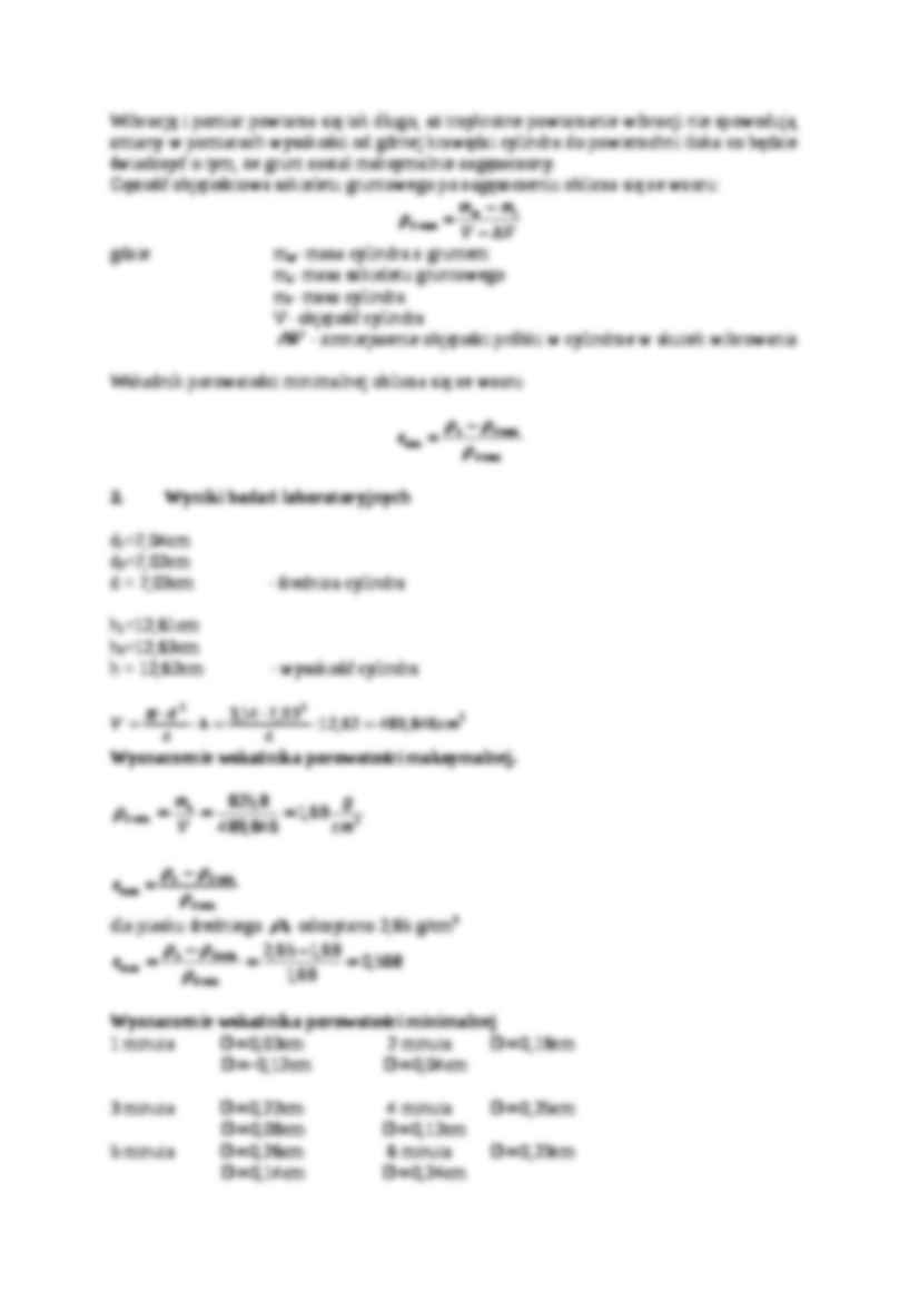 Wykład - ocena stanu zagęszczenia gruntu w nasypie według stopnia zagęszczenia - strona 3