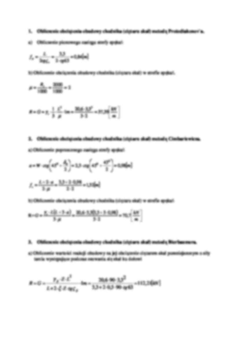 Projekt wyrobiska chodnikowego-opracowanie - strona 2