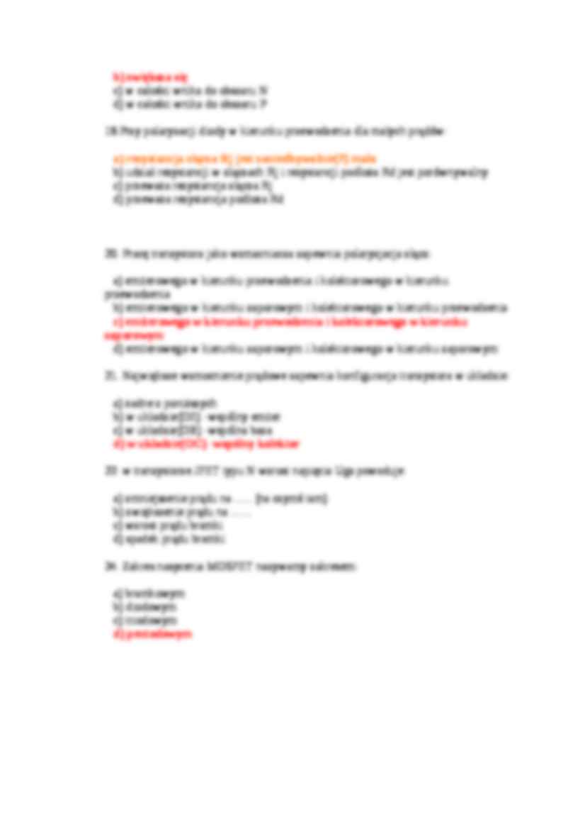 Elementy elektroniczne-pytania i odpowiedzi - strona 3