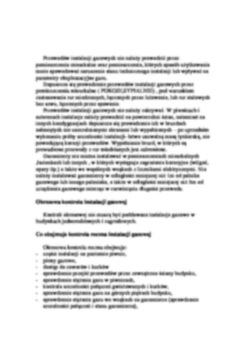 Badania i odbiory instalacji gazowych-opracowanie - strona 2