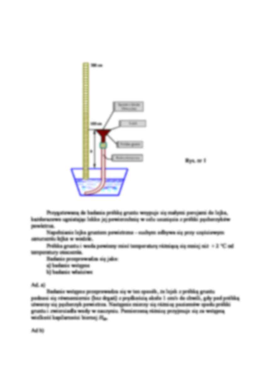 Sposób oznaczenia kapilarności gruntu-opracowanie - strona 3