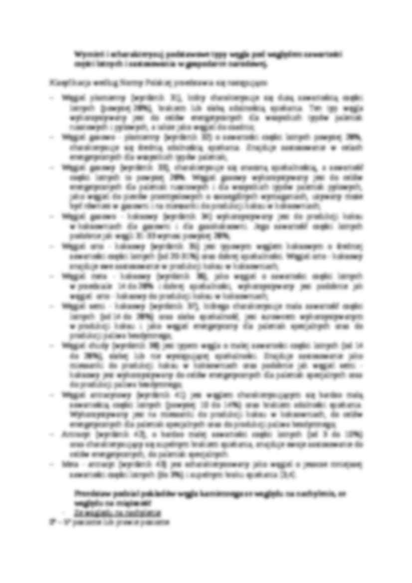 Geologia węgla i jego charakterystyka - wykład - strona 2