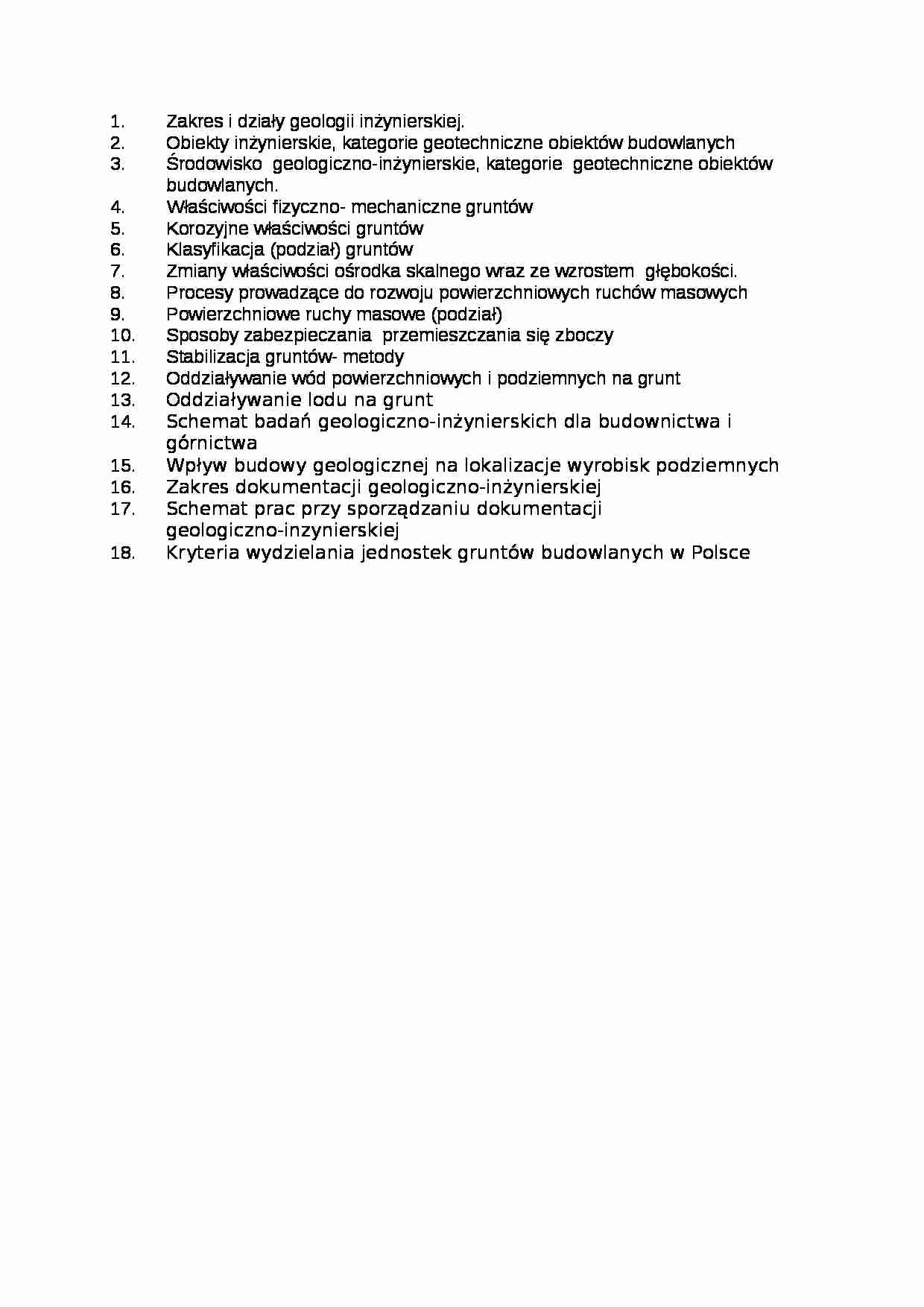 Podstawy geologii-zagadnienia - strona 1