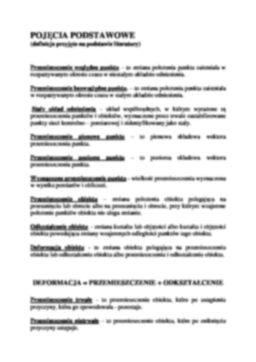 Pomiary deformacji budowli i ich otoczenia-opracowanie - strona 2