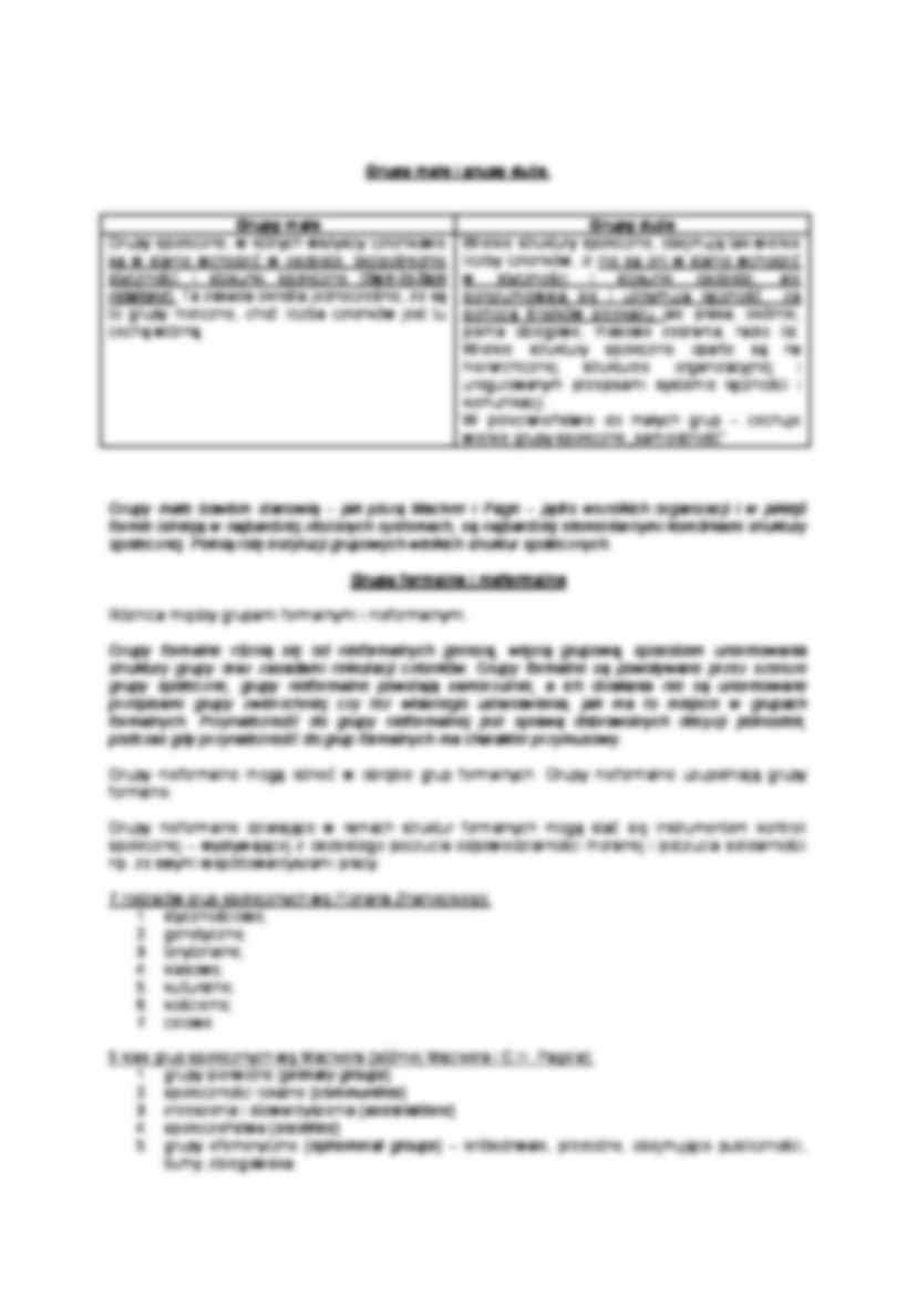 Typologie grup społecznych-opracowanie - strona 3