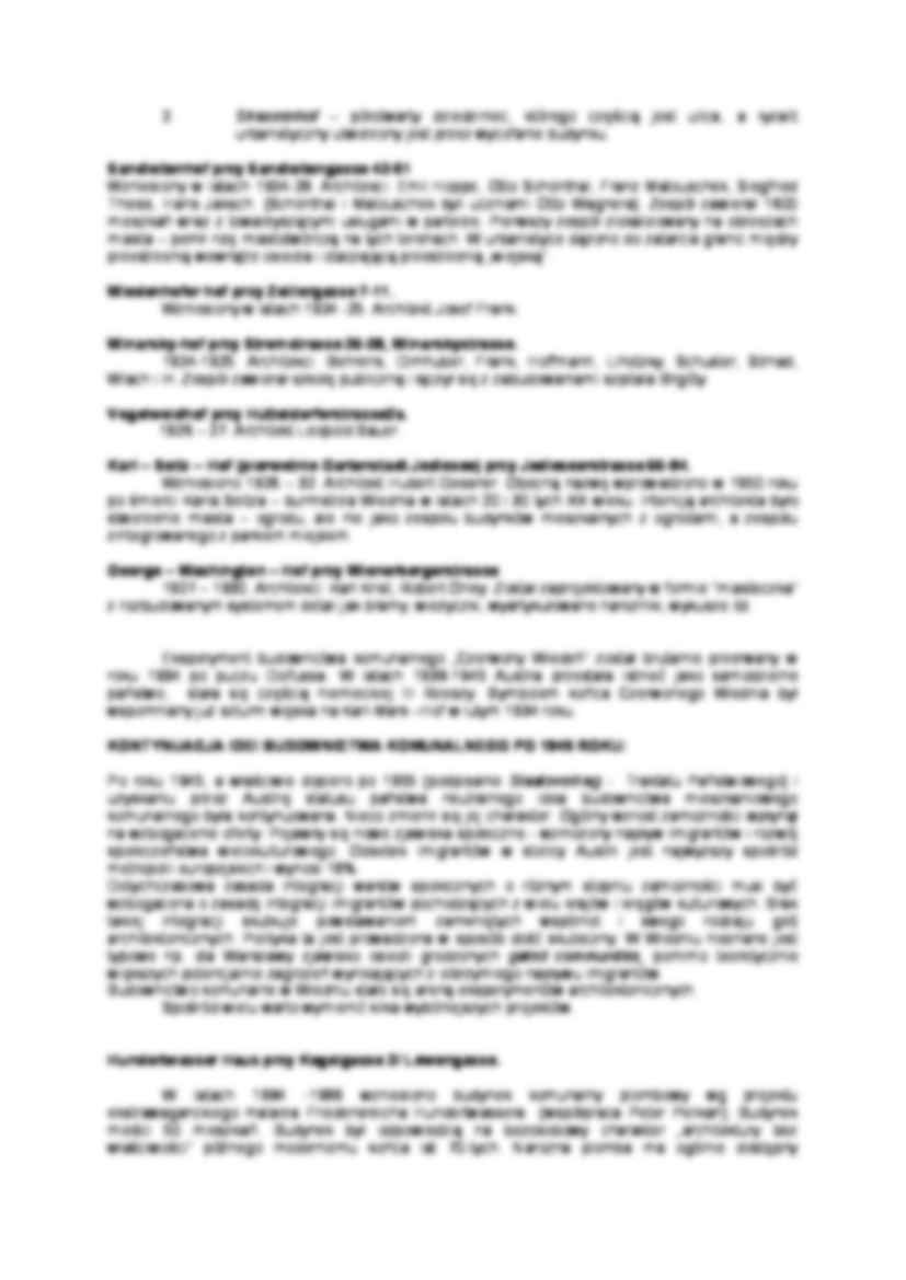 Komunalne osiedla w Wiedniu-opracowanie - strona 3