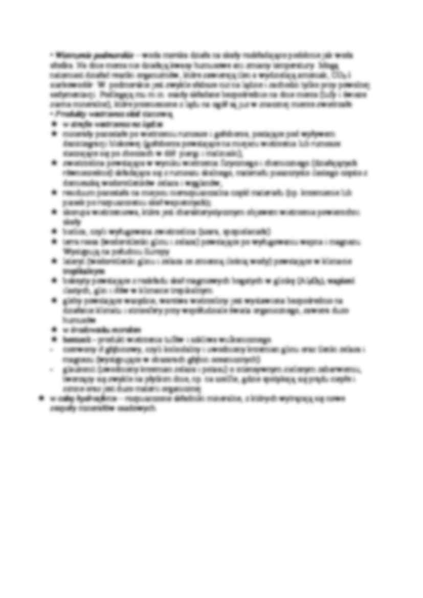Wietrzenie fizyczne i chemiczne-opracowanie - strona 2