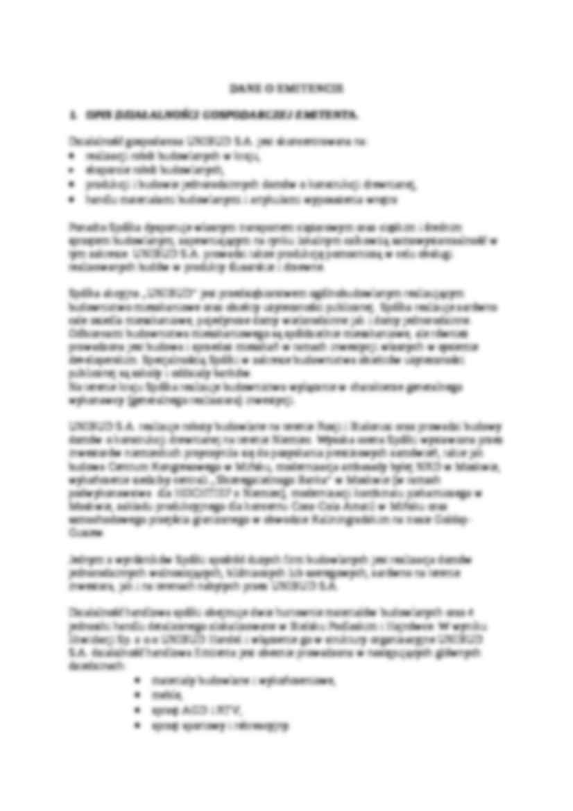 Rachunek zysków i strat-projekt - strona 2