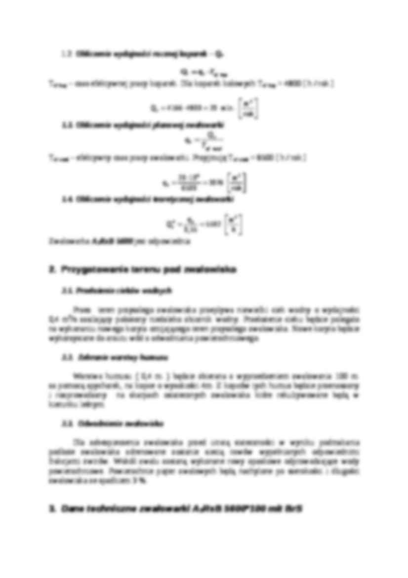 Projekt pracy zwałowarki A2RsB-5600 - strona 2