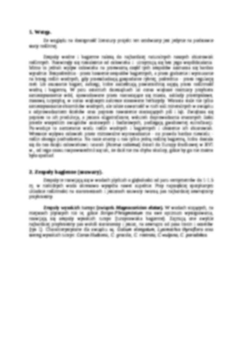 Waloryzacja zespołów bagiennych-projekt - strona 2