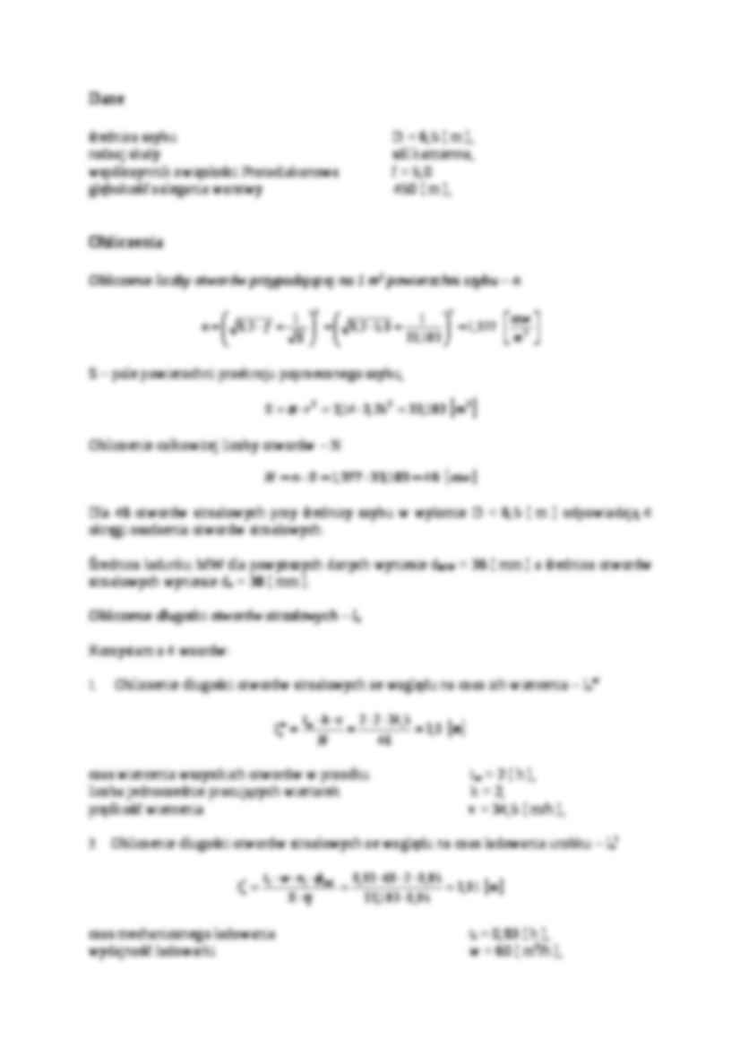 Głębienie szybu-projekt - strona 2