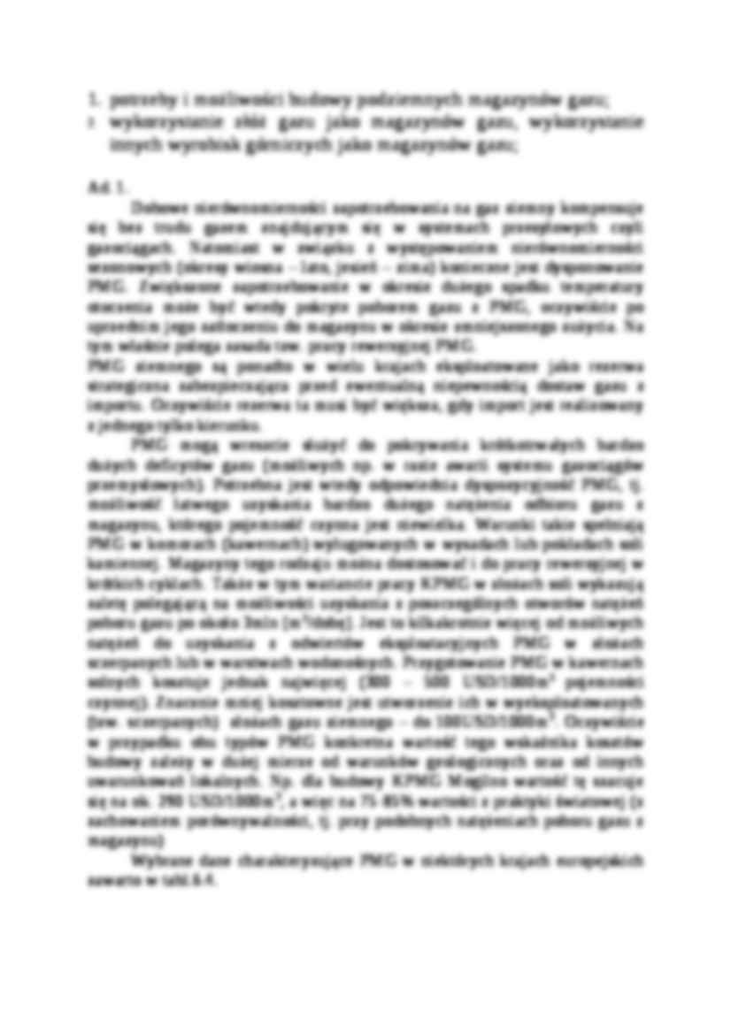 Podziemne magazyny gazu-opracowanie - strona 2