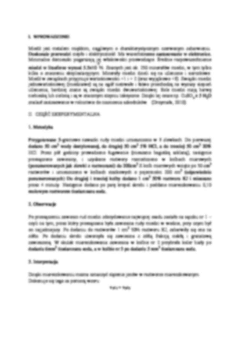 Ługowanie rud miedzi-opracowanie - strona 2