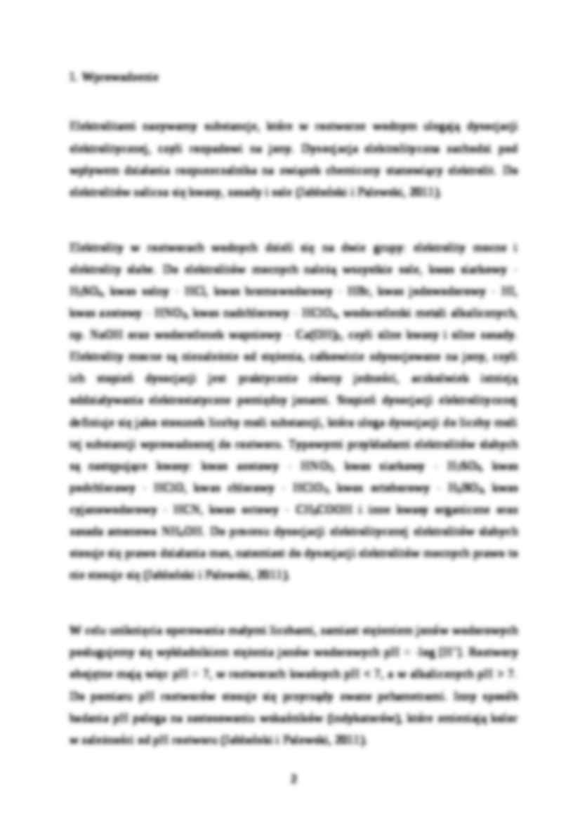 Elektrolity kwasy zasady i sole-opracowanie - strona 2