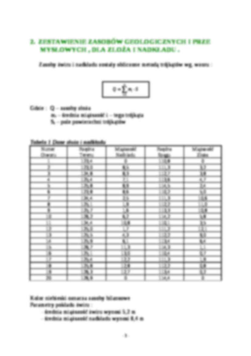 Projekt kopalni odkrywkowej żwiru-opracowanie - strona 3