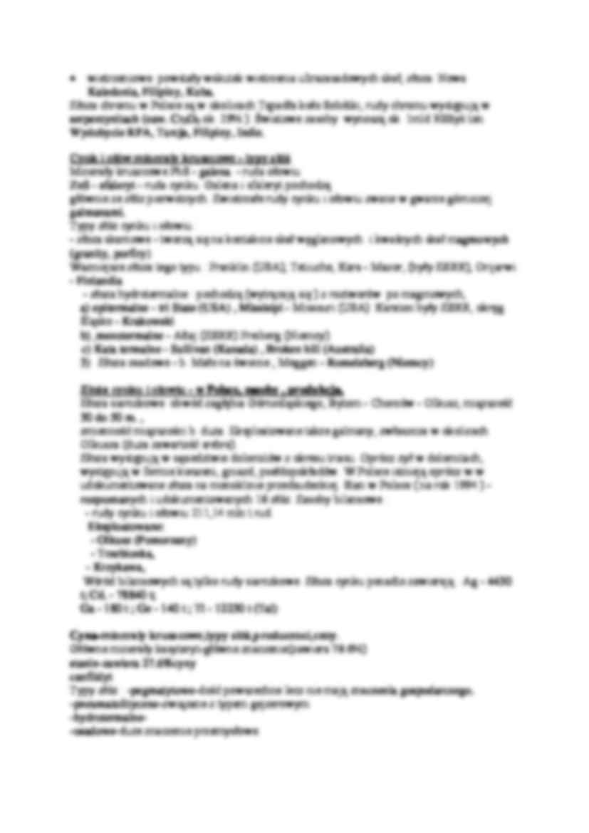 Złoża metaliczne-opracowanie - strona 3