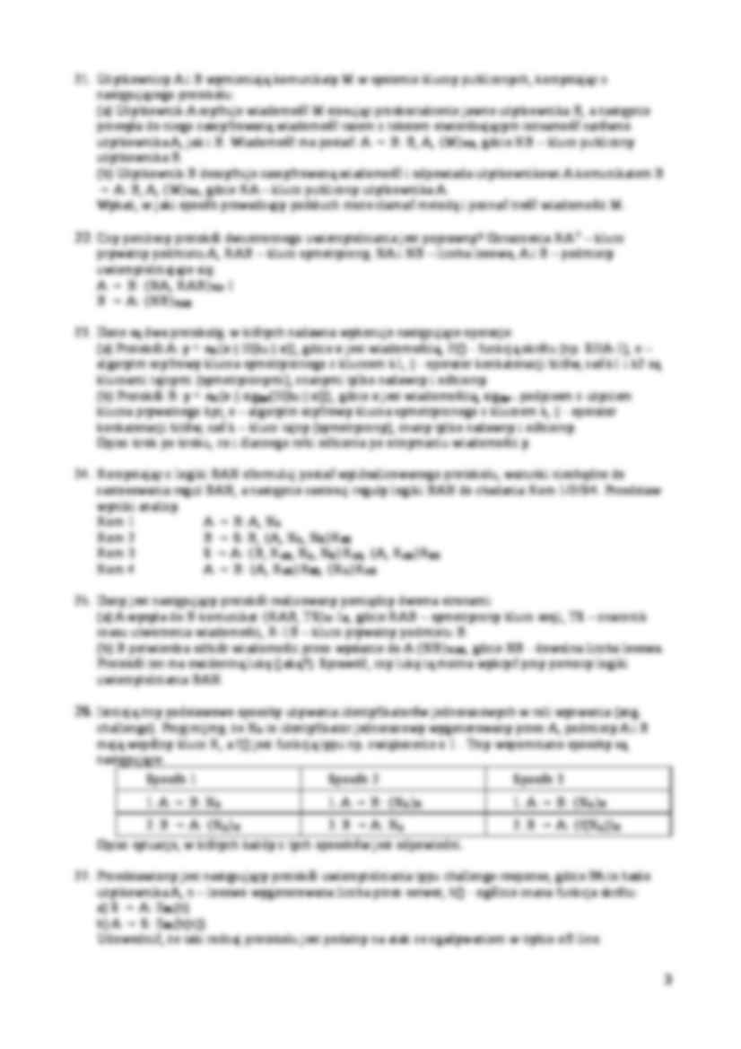 Bezpieczeństwo i ochrona danych-pytania z egzaminów - strona 3