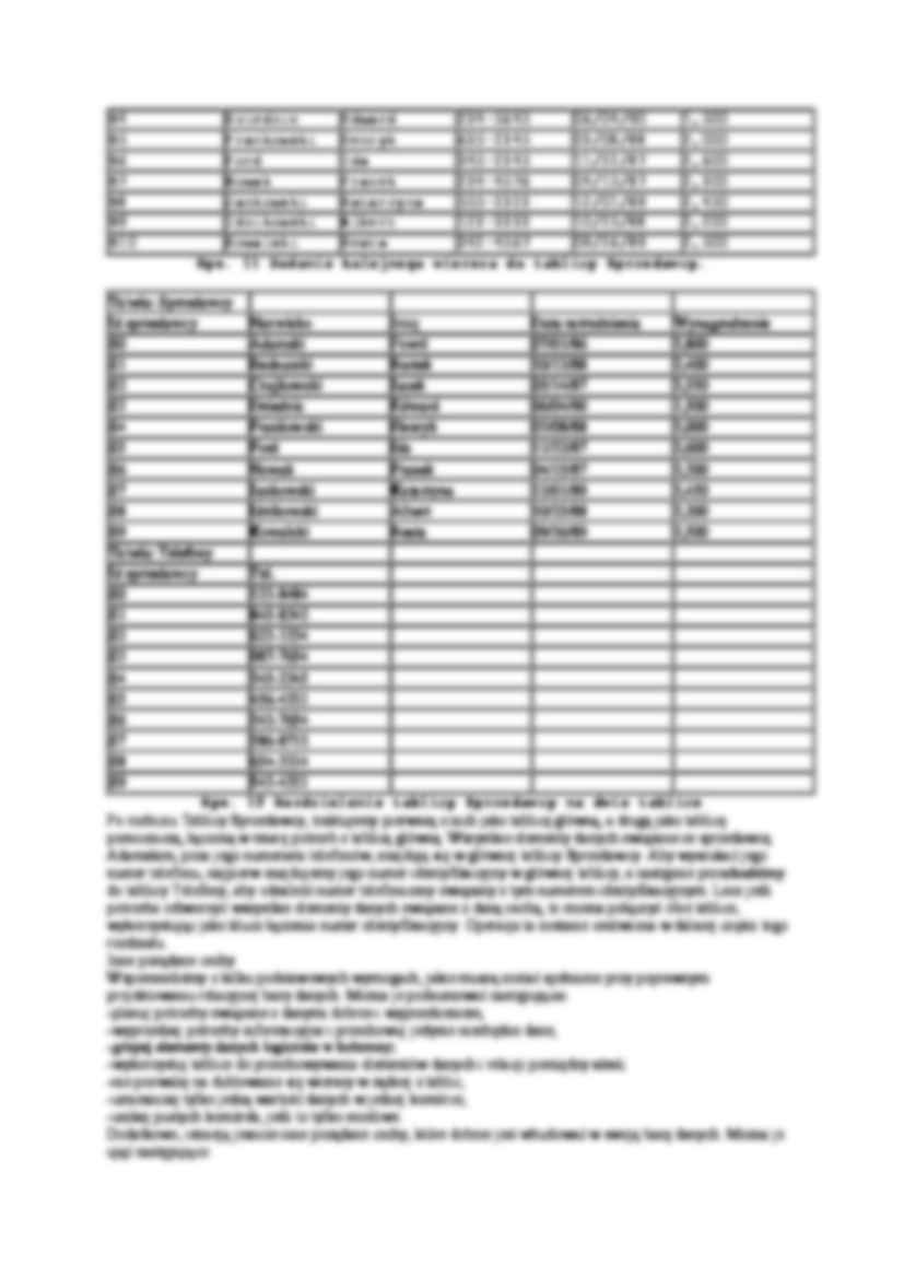 Własności relacyjnej bazy danych-opracowanie - strona 3