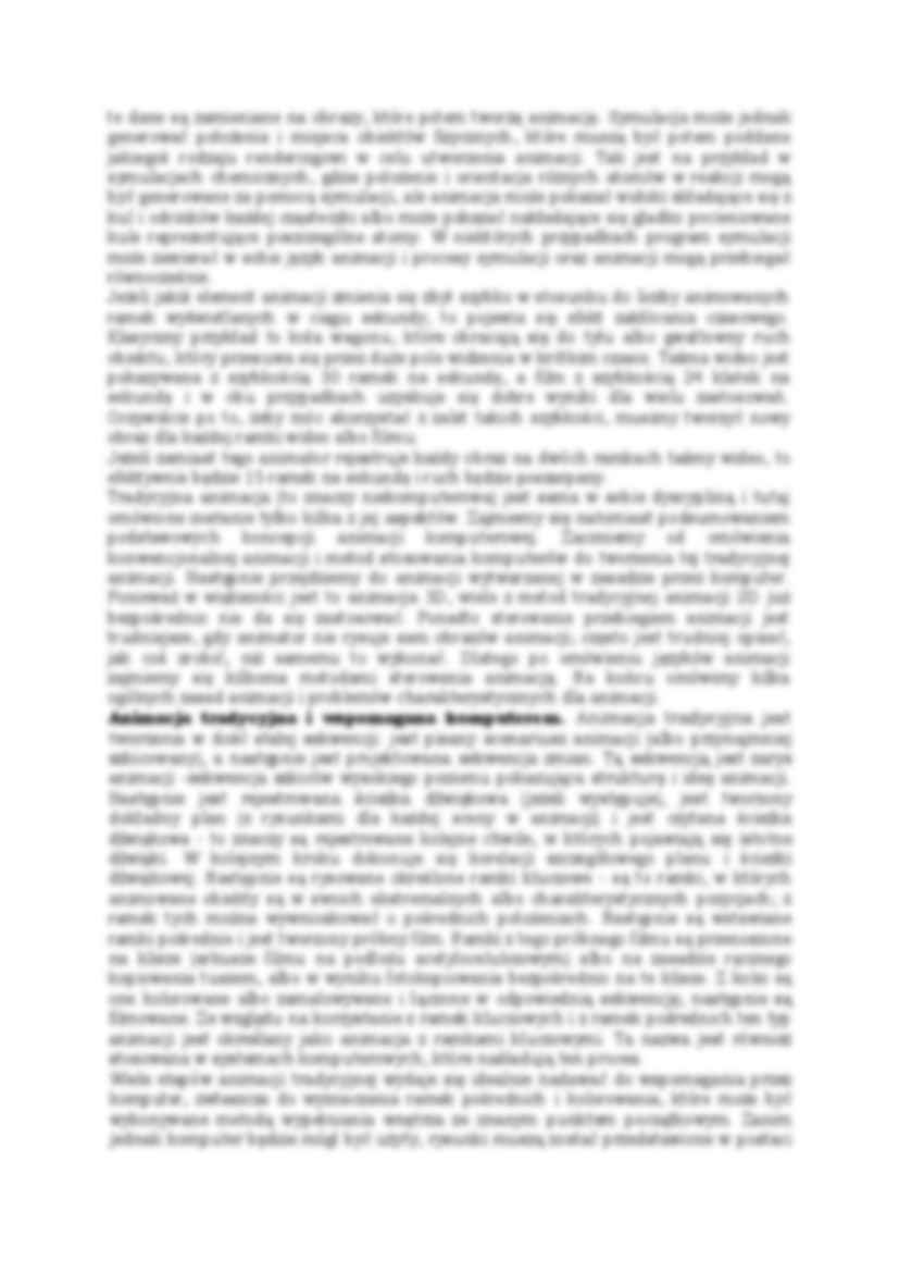 Dynamika i animacja-opracowanie - strona 2