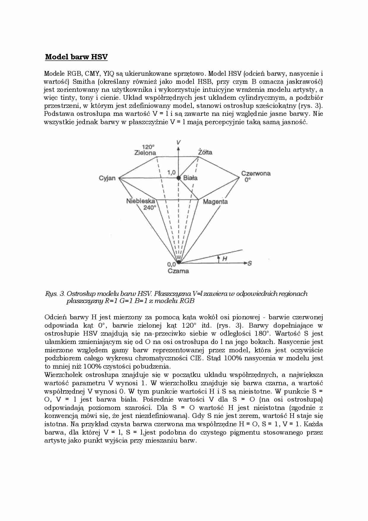 Model barw HSV-opracowanie - strona 1