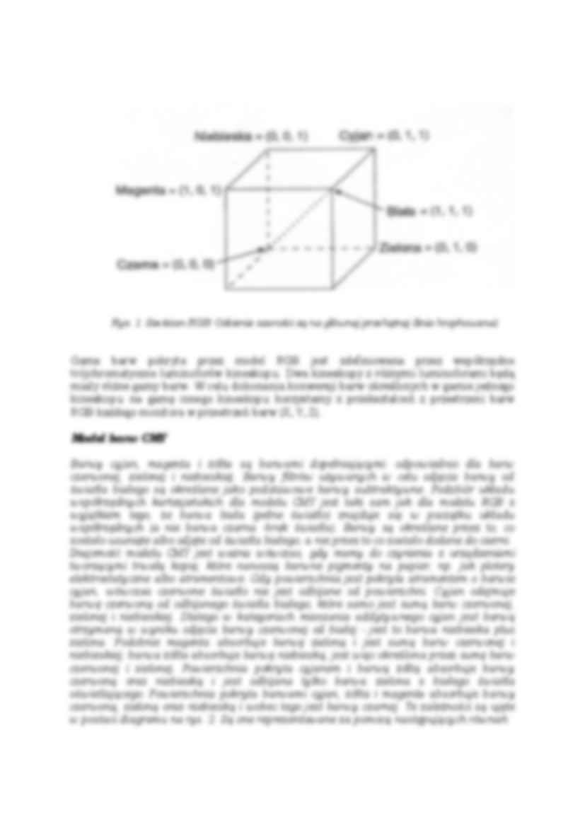 Modele barw dla grafiki rastrowej-opracowanie - strona 2