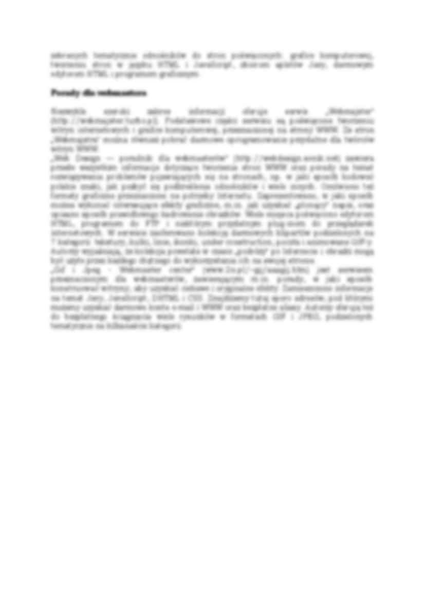 Zasoby internetowe dla grafików-opracowanie - strona 2