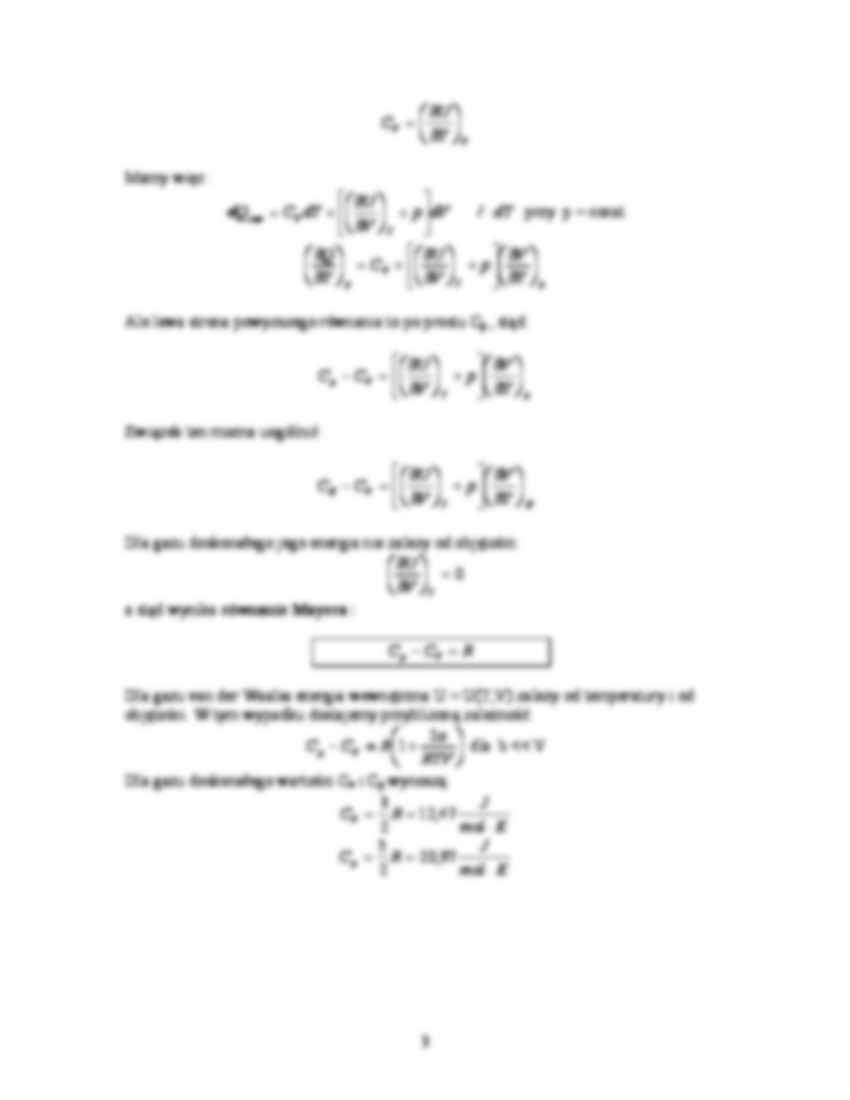 I zasada termodynamiki-opracowanie - strona 3