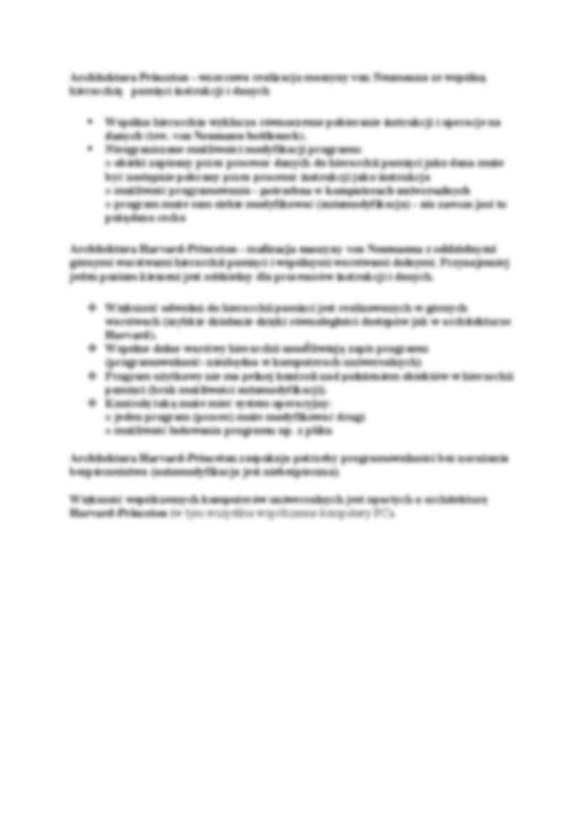 Elementy systemu komputerowego-opracowanie - strona 2