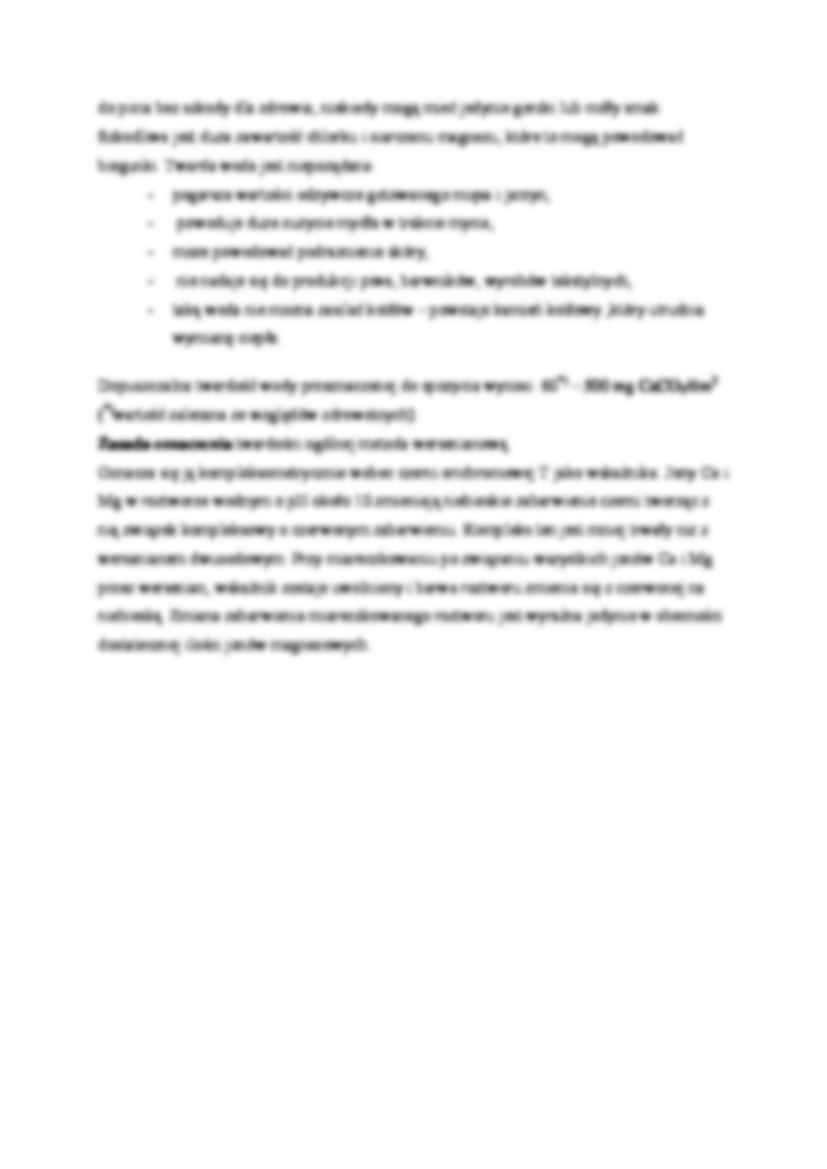 Twardość wody-opracowanie - strona 2