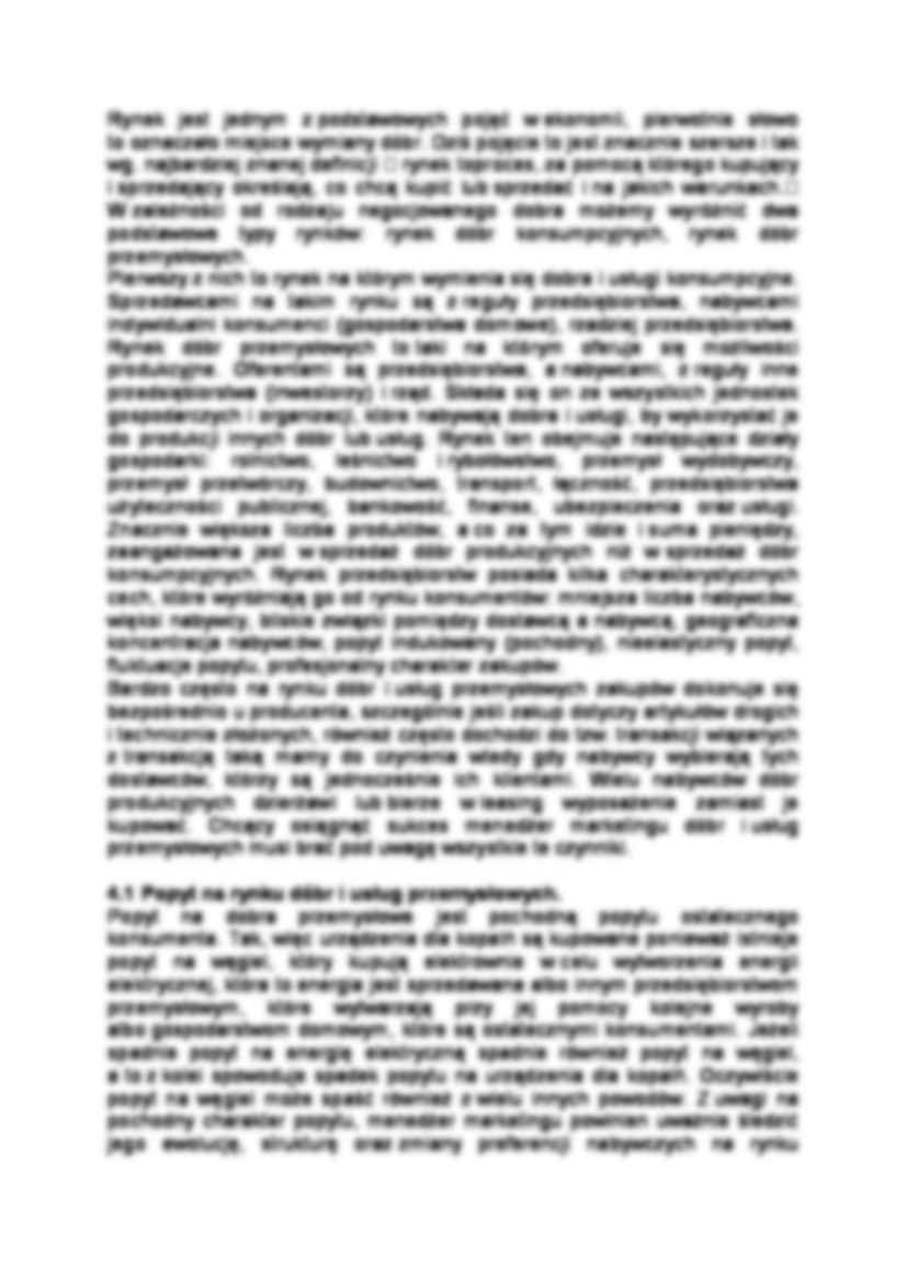 Klienci rynku towarów przemysłowych. Popyt na rynku dóbr - strona 2