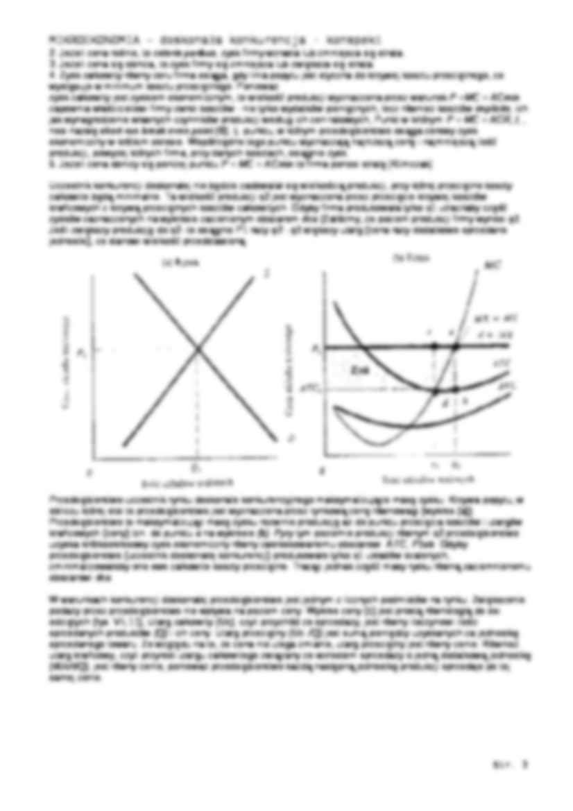 Doskonała konkurencja - konspekt - strona 3